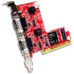 Hilscher – Double-Fieldbus op een PCI Express Card