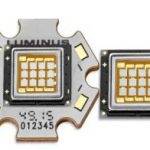 LEDs for high density printing and curing applications