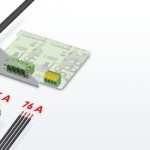 Aansluittechniek van Phoenix Contact met connectoren, printklemmen en doorvoerklemmen voor hoge stromen