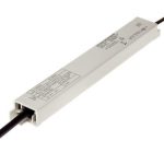 Water- and dustproof LED drivers with slim housing
