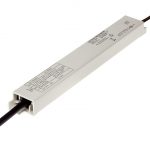 Waterproof and dustproof LED driver with slim housing