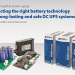 Whitepaper: Selecting the right battery technology for long-lasting and safe DC UPS systems