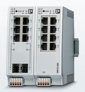 Perfect geschikt voor de opbouw van PROFINET-netwerken: de nieuwe switches in de varianten 2200 PN en 2300 PN