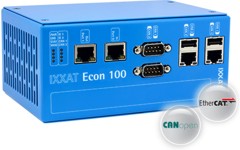 stand-alone Embedded PC met EtherCAT en CANopen