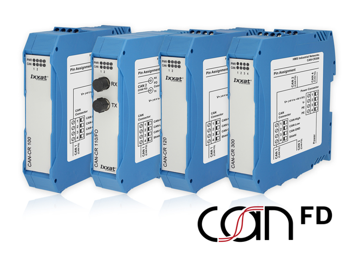 Ixxat CAN CR100 CAN/CAN-FD Repeaters