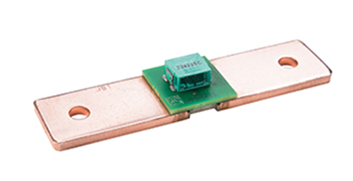 BAC shunt: Mini-circuit board makes it easy to access the measurement signal.